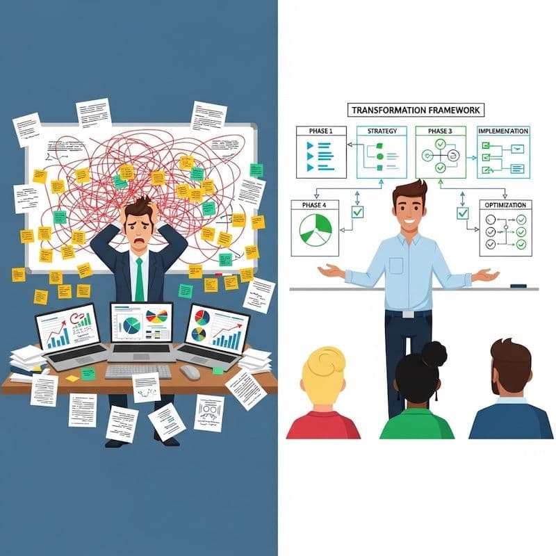 Transformation from chaotic problem-solving to structured IGE framework methodology